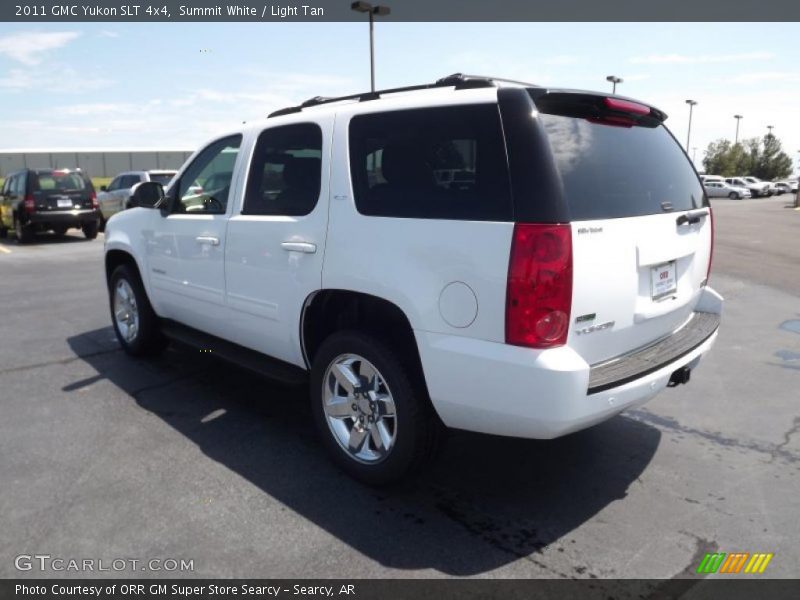 Summit White / Light Tan 2011 GMC Yukon SLT 4x4