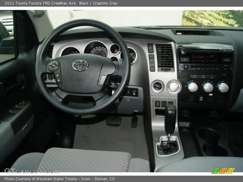 Black / Graphite Gray 2011 Toyota Tundra TRD CrewMax 4x4