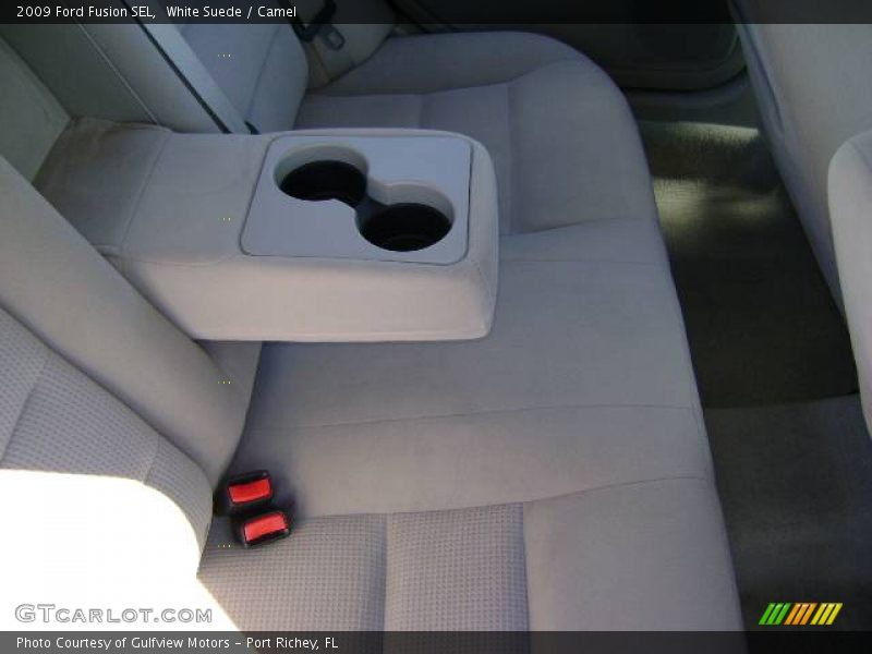 White Suede / Camel 2009 Ford Fusion SEL