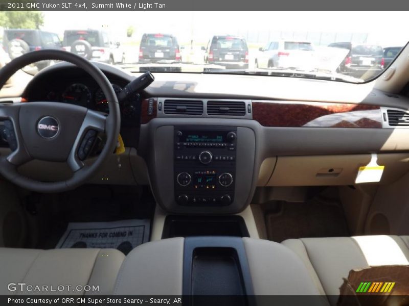 Summit White / Light Tan 2011 GMC Yukon SLT 4x4