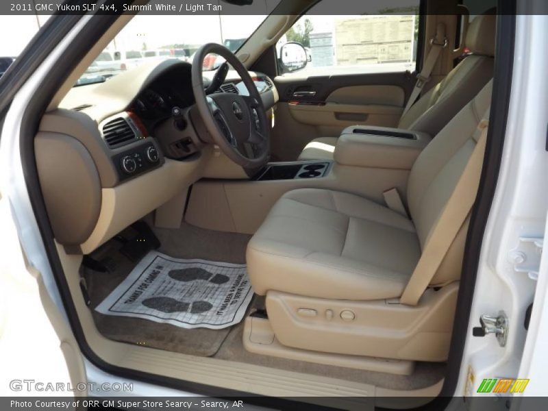 Summit White / Light Tan 2011 GMC Yukon SLT 4x4