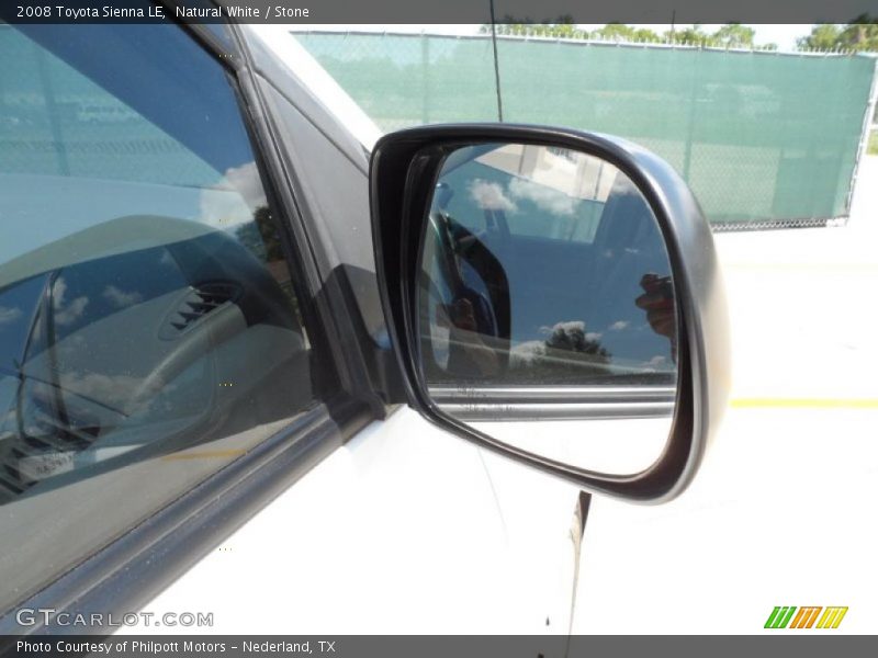 Natural White / Stone 2008 Toyota Sienna LE
