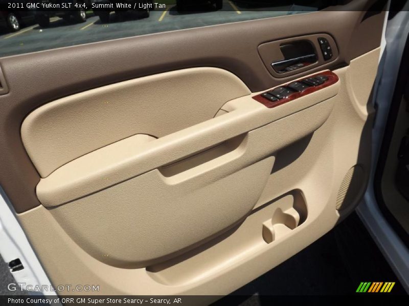 Summit White / Light Tan 2011 GMC Yukon SLT 4x4