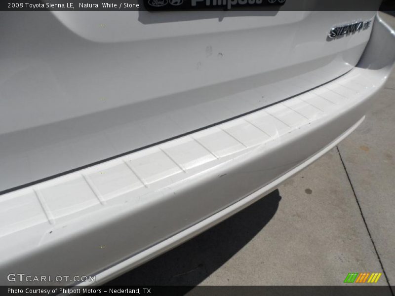 Natural White / Stone 2008 Toyota Sienna LE