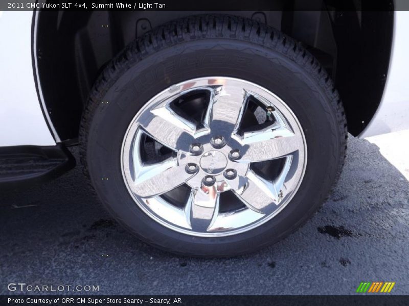 Summit White / Light Tan 2011 GMC Yukon SLT 4x4