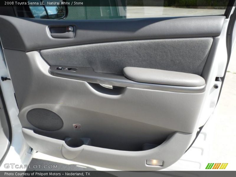 Natural White / Stone 2008 Toyota Sienna LE