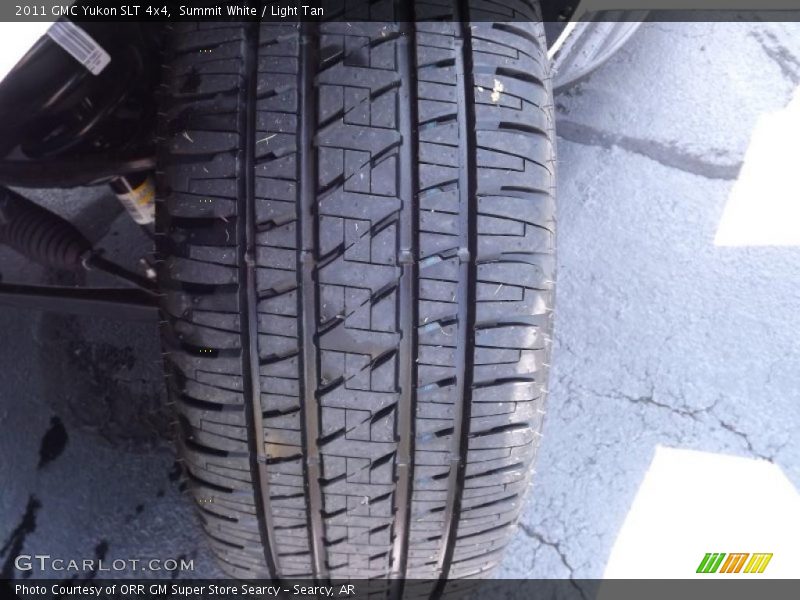 Summit White / Light Tan 2011 GMC Yukon SLT 4x4