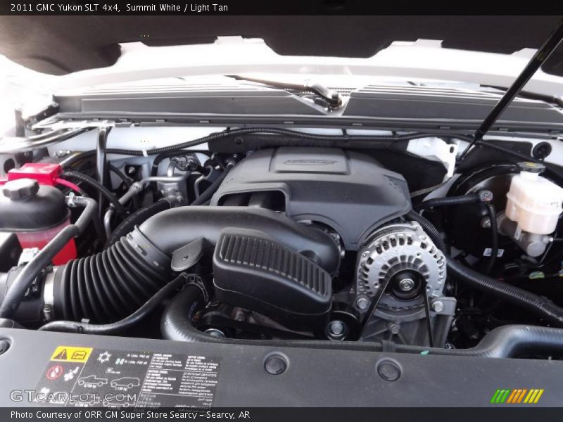 Summit White / Light Tan 2011 GMC Yukon SLT 4x4