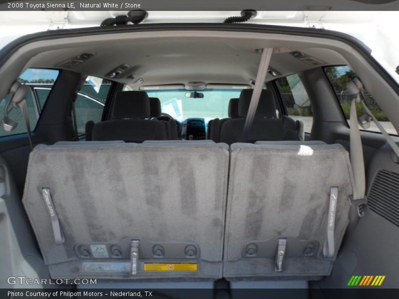 Natural White / Stone 2008 Toyota Sienna LE