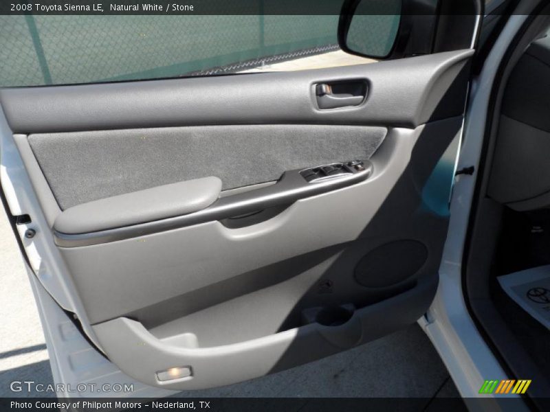 Natural White / Stone 2008 Toyota Sienna LE