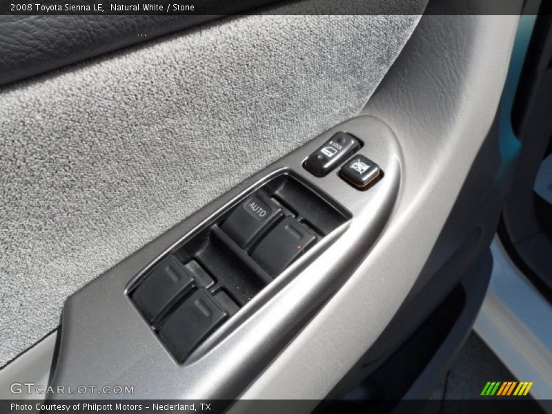 Natural White / Stone 2008 Toyota Sienna LE