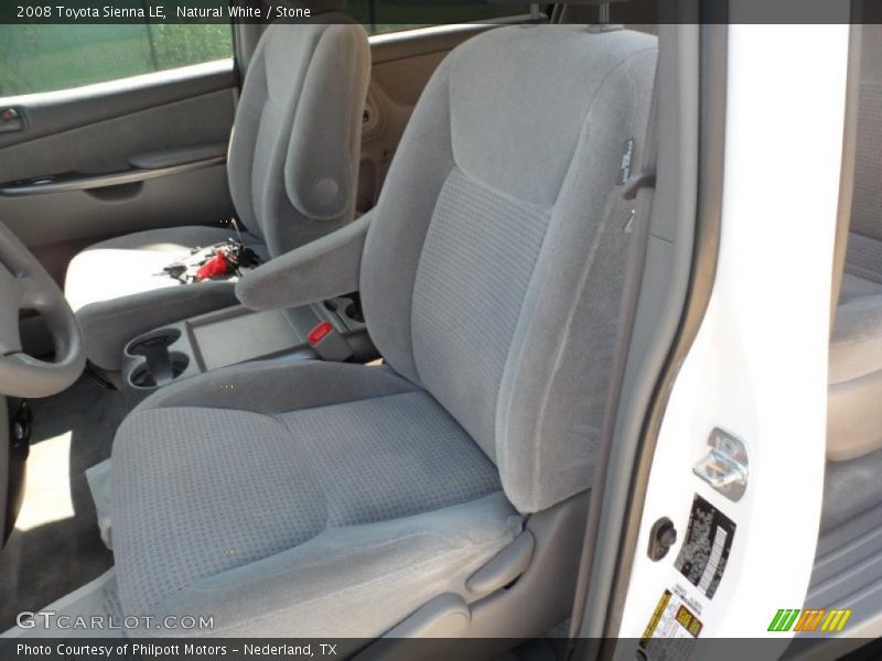 Natural White / Stone 2008 Toyota Sienna LE