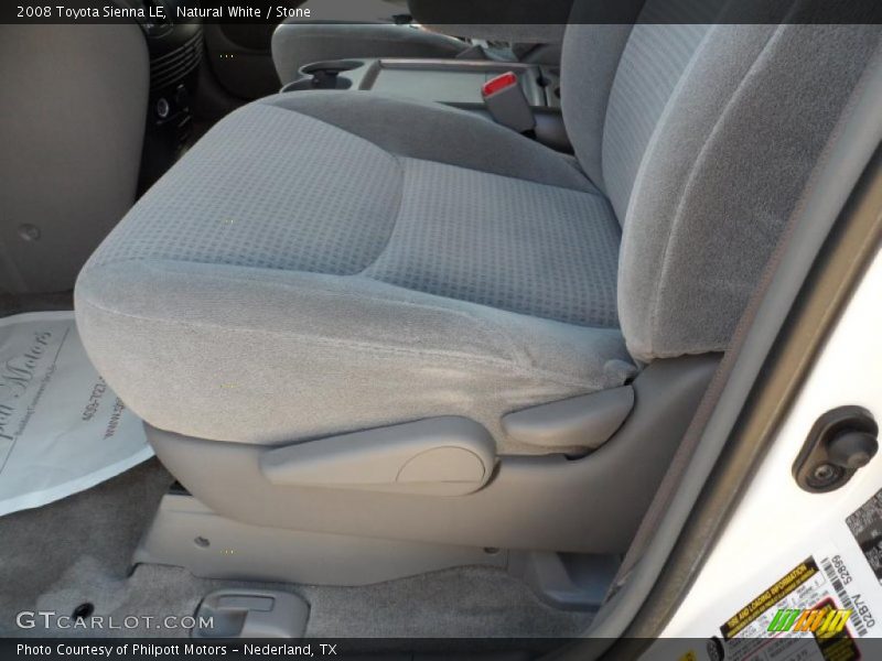 Natural White / Stone 2008 Toyota Sienna LE