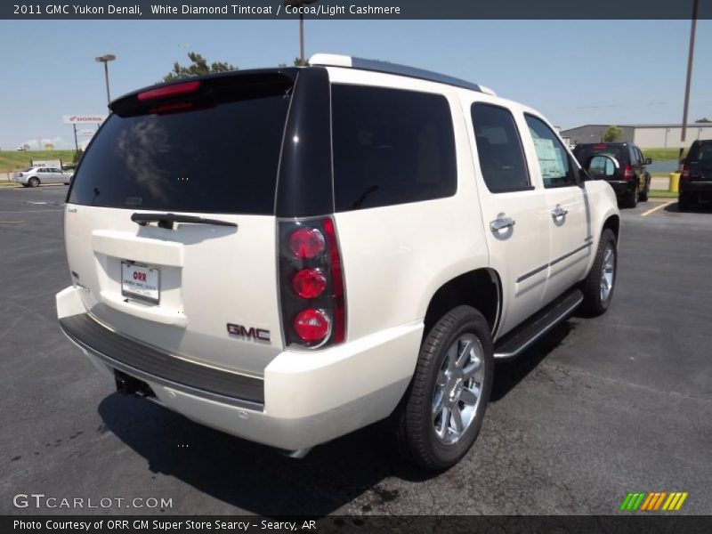 White Diamond Tintcoat / Cocoa/Light Cashmere 2011 GMC Yukon Denali