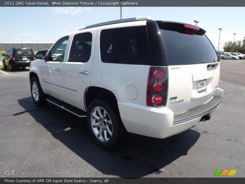 White Diamond Tintcoat / Cocoa/Light Cashmere 2011 GMC Yukon Denali
