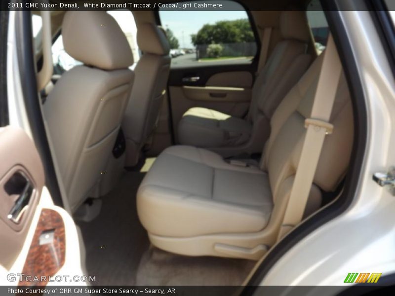 White Diamond Tintcoat / Cocoa/Light Cashmere 2011 GMC Yukon Denali