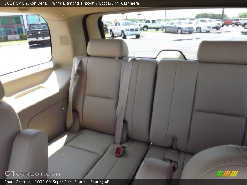 White Diamond Tintcoat / Cocoa/Light Cashmere 2011 GMC Yukon Denali
