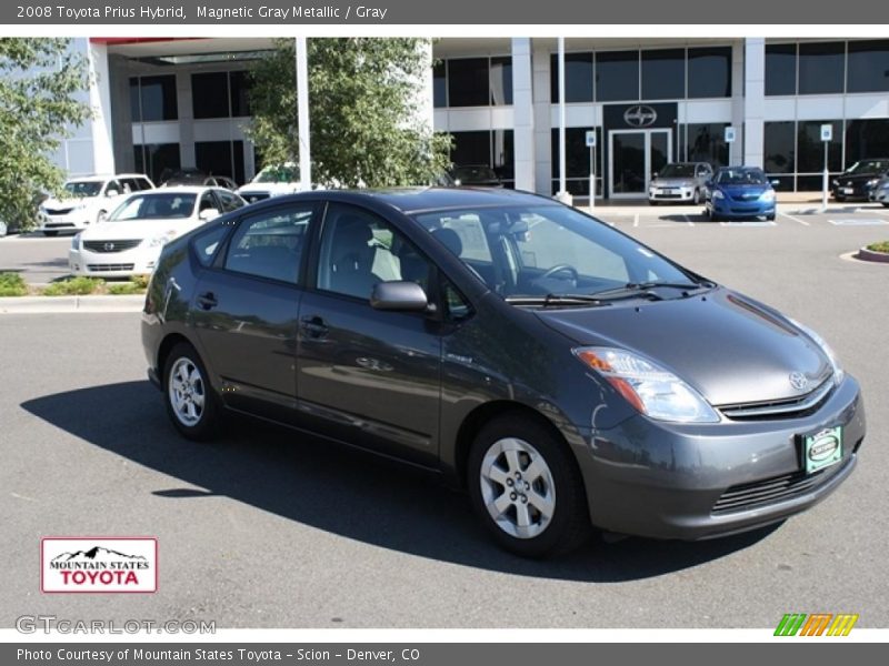Magnetic Gray Metallic / Gray 2008 Toyota Prius Hybrid