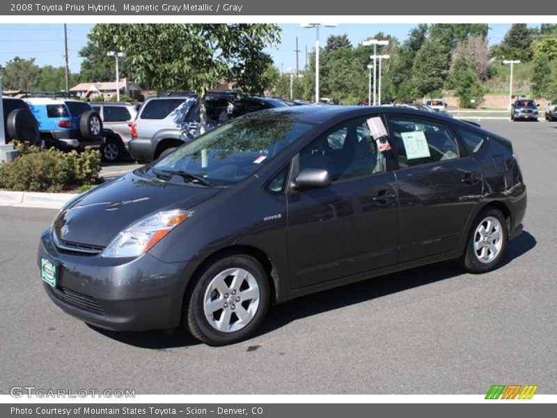 Magnetic Gray Metallic / Gray 2008 Toyota Prius Hybrid