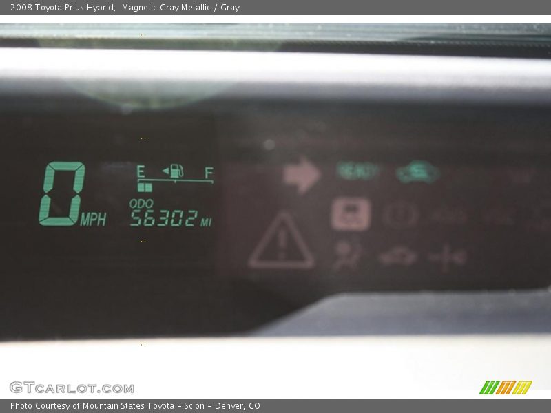 Magnetic Gray Metallic / Gray 2008 Toyota Prius Hybrid