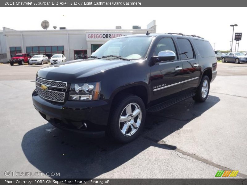 Black / Light Cashmere/Dark Cashmere 2011 Chevrolet Suburban LTZ 4x4