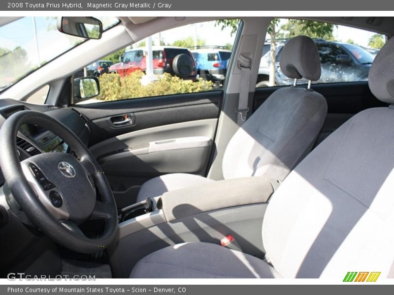 Magnetic Gray Metallic / Gray 2008 Toyota Prius Hybrid