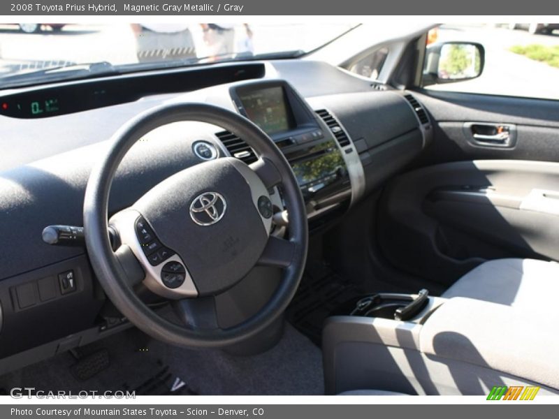 Magnetic Gray Metallic / Gray 2008 Toyota Prius Hybrid