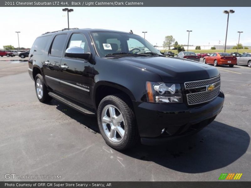 Black / Light Cashmere/Dark Cashmere 2011 Chevrolet Suburban LTZ 4x4
