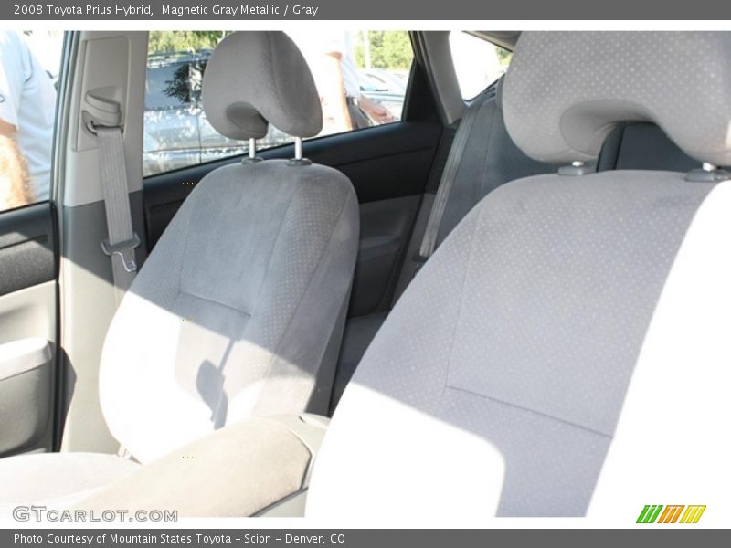 Magnetic Gray Metallic / Gray 2008 Toyota Prius Hybrid