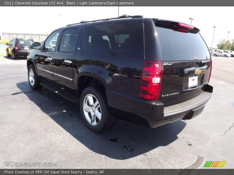 Black / Light Cashmere/Dark Cashmere 2011 Chevrolet Suburban LTZ 4x4