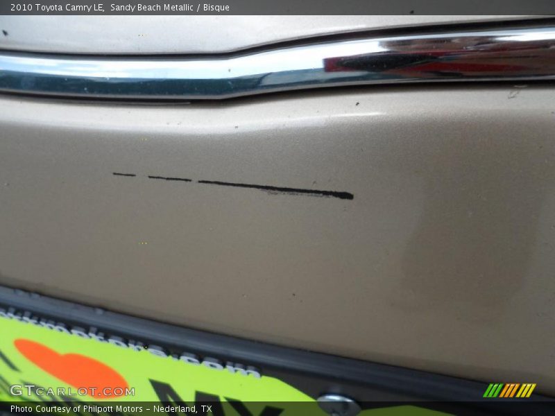 Sandy Beach Metallic / Bisque 2010 Toyota Camry LE