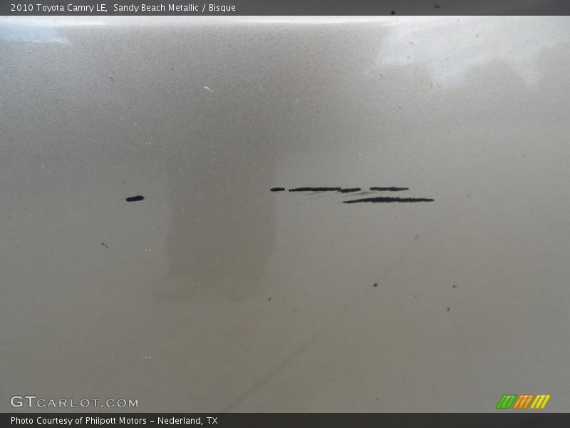 Sandy Beach Metallic / Bisque 2010 Toyota Camry LE
