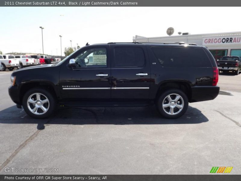 Black / Light Cashmere/Dark Cashmere 2011 Chevrolet Suburban LTZ 4x4