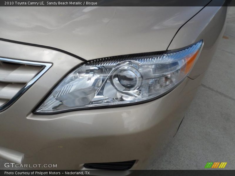 Sandy Beach Metallic / Bisque 2010 Toyota Camry LE