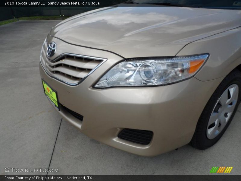 Sandy Beach Metallic / Bisque 2010 Toyota Camry LE