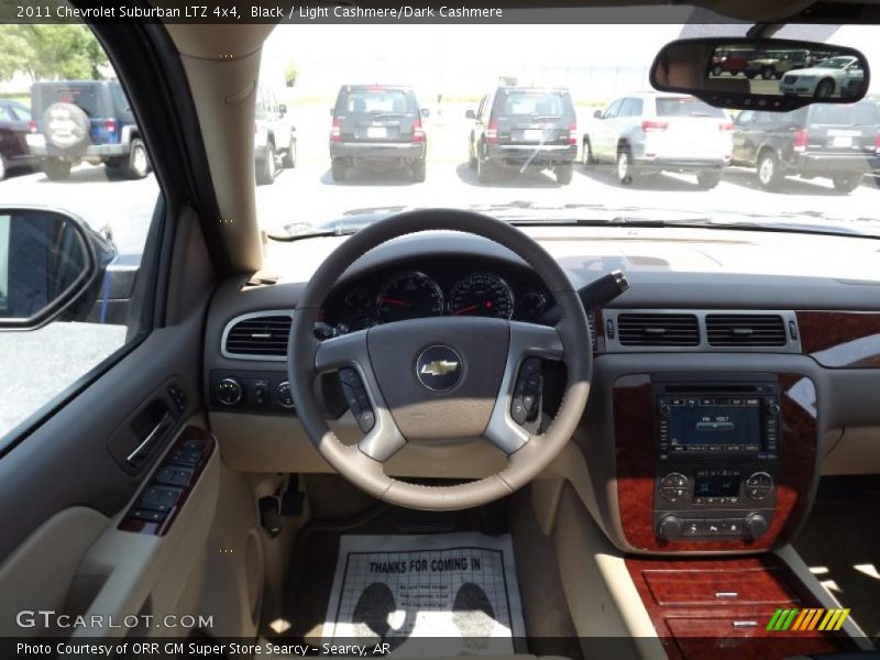 Black / Light Cashmere/Dark Cashmere 2011 Chevrolet Suburban LTZ 4x4