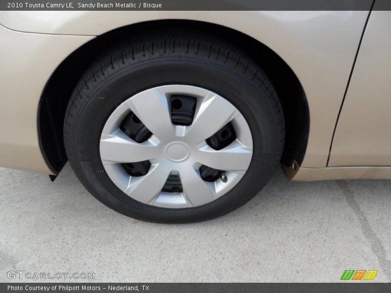 Sandy Beach Metallic / Bisque 2010 Toyota Camry LE