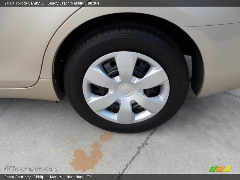 Sandy Beach Metallic / Bisque 2010 Toyota Camry LE