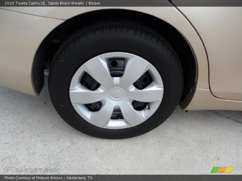 Sandy Beach Metallic / Bisque 2010 Toyota Camry LE