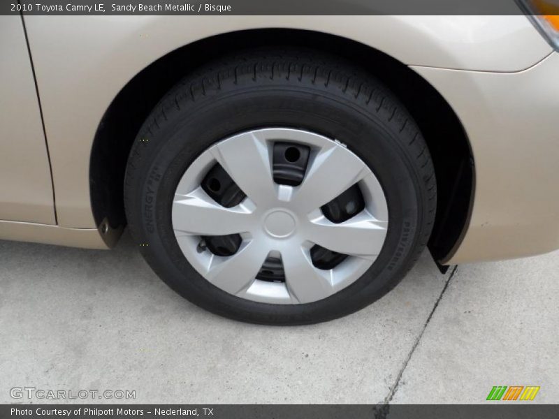 Sandy Beach Metallic / Bisque 2010 Toyota Camry LE