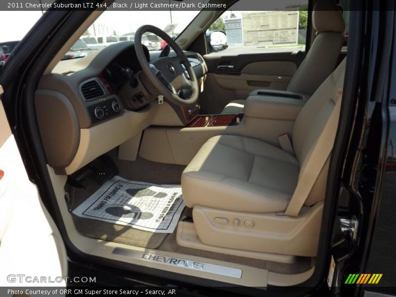 Black / Light Cashmere/Dark Cashmere 2011 Chevrolet Suburban LTZ 4x4