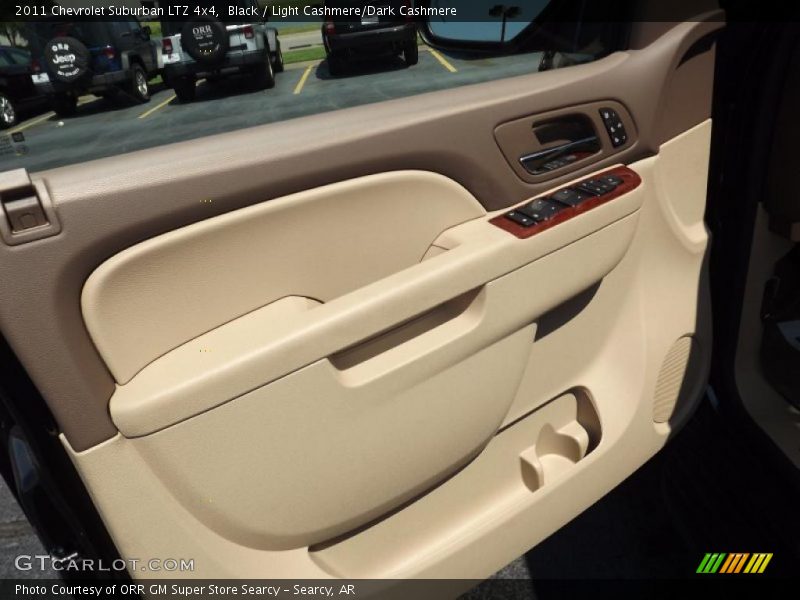 Black / Light Cashmere/Dark Cashmere 2011 Chevrolet Suburban LTZ 4x4