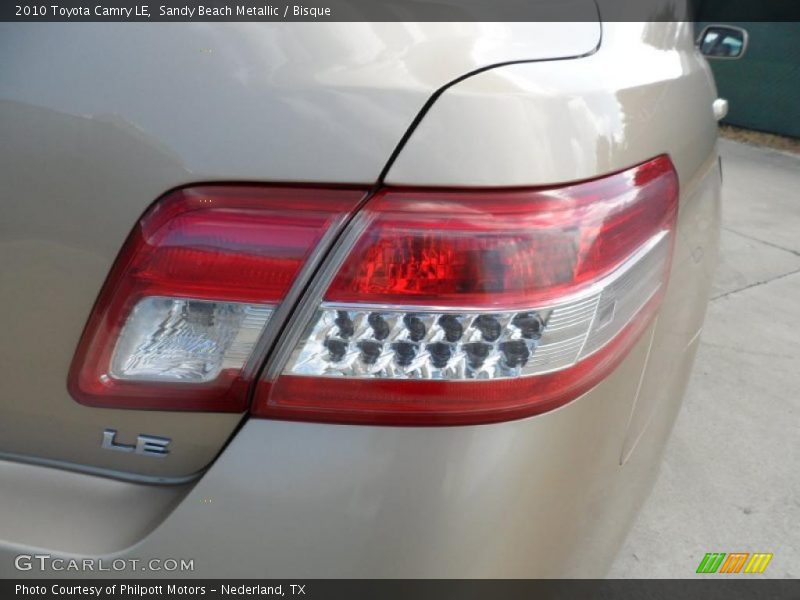 Sandy Beach Metallic / Bisque 2010 Toyota Camry LE