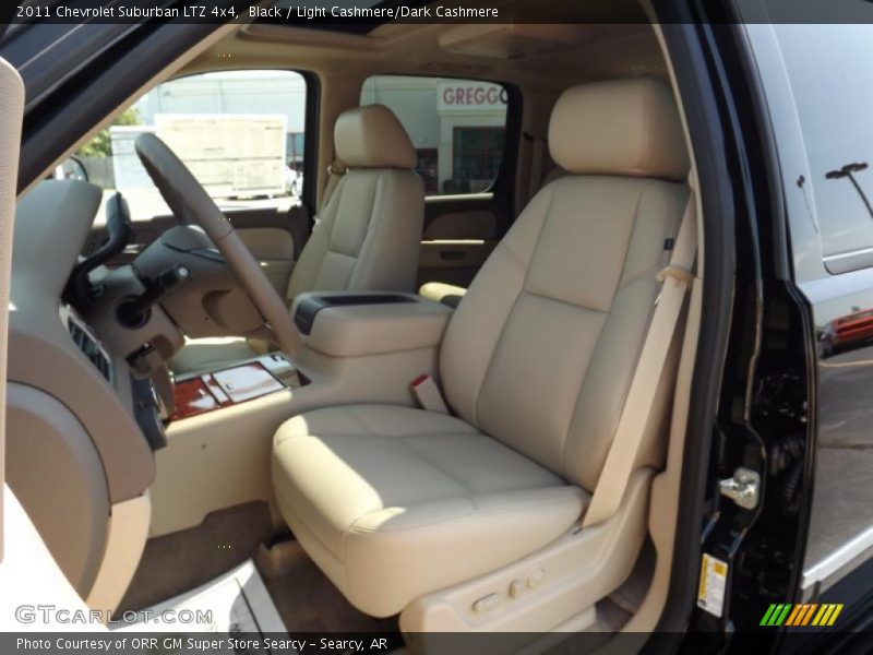 Black / Light Cashmere/Dark Cashmere 2011 Chevrolet Suburban LTZ 4x4