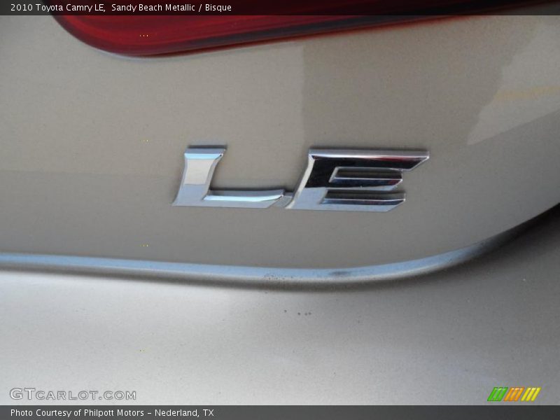 Sandy Beach Metallic / Bisque 2010 Toyota Camry LE