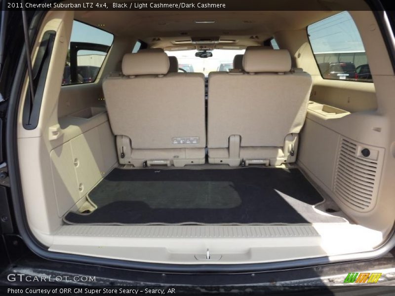 Black / Light Cashmere/Dark Cashmere 2011 Chevrolet Suburban LTZ 4x4