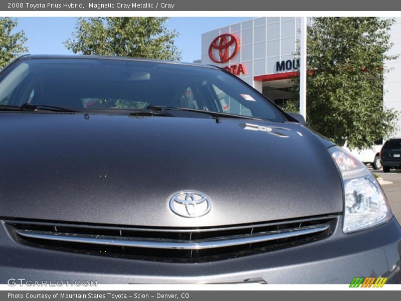Magnetic Gray Metallic / Gray 2008 Toyota Prius Hybrid