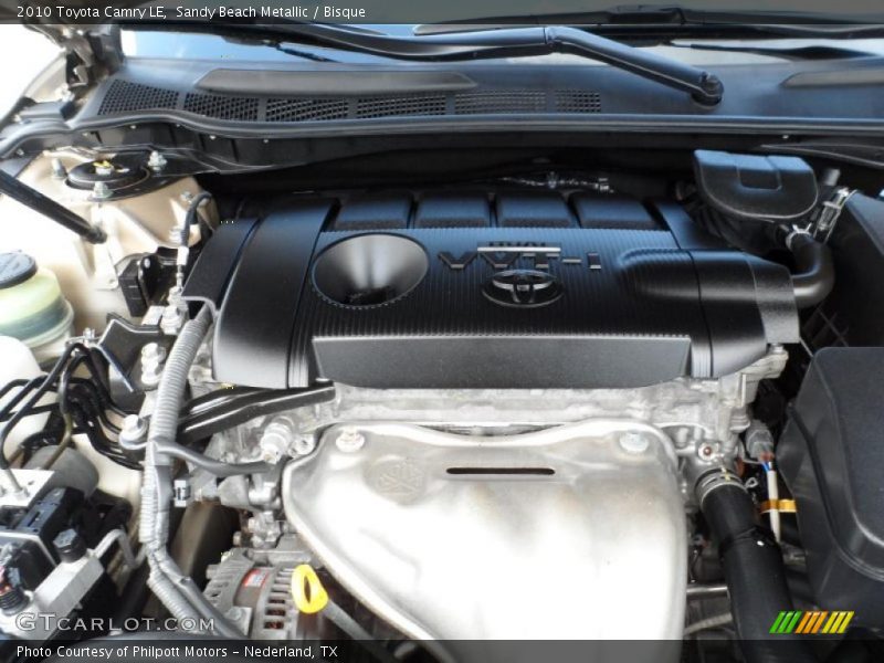 Sandy Beach Metallic / Bisque 2010 Toyota Camry LE