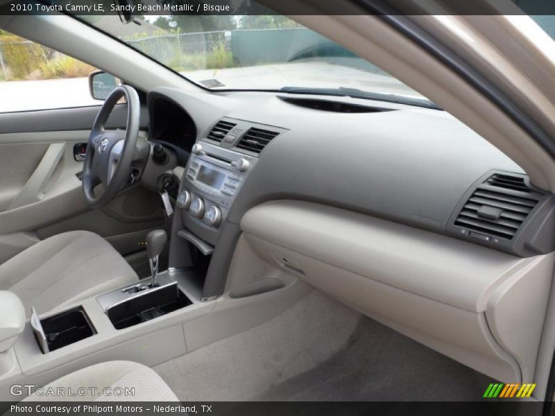 Sandy Beach Metallic / Bisque 2010 Toyota Camry LE