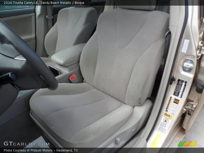 Sandy Beach Metallic / Bisque 2010 Toyota Camry LE